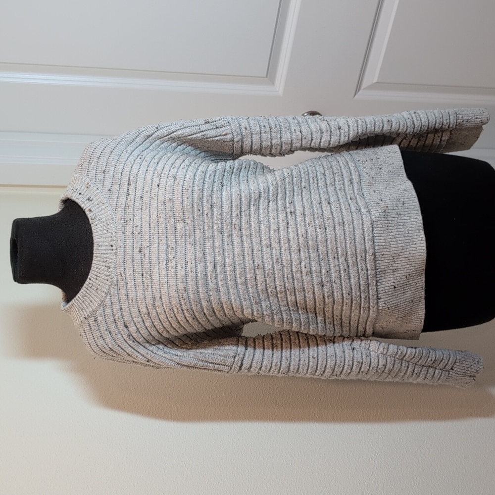 Madewell Cream Knit Wool Sweater